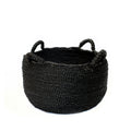 Les Quatre Mains Baskets - Black - M, 52 x 52 cm