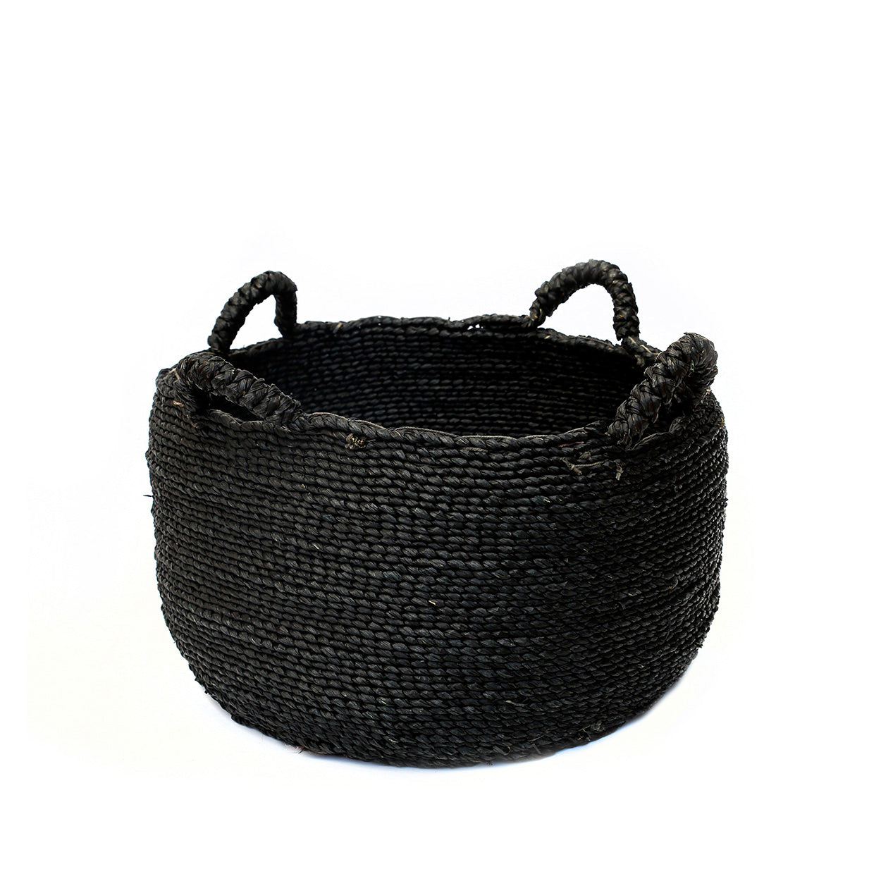 Les Quatre Mains Baskets - Black - M, 52 x 52 cm