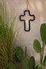 The Wooden Cross - Black, 22 X 40 CM