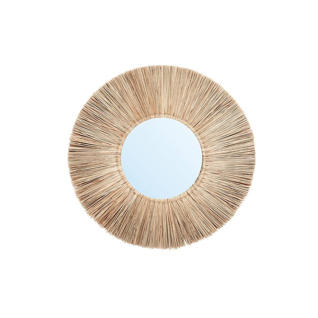 Alang Alang Mirror - Natural - Ø 50 cm