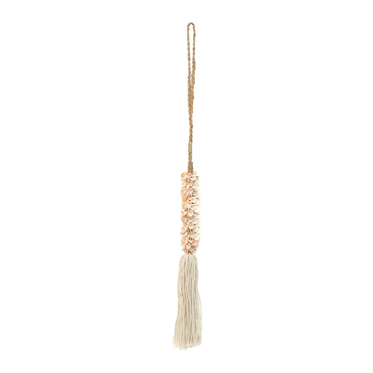 The Shell & Cotton Tassel - Pink, H 80 cm