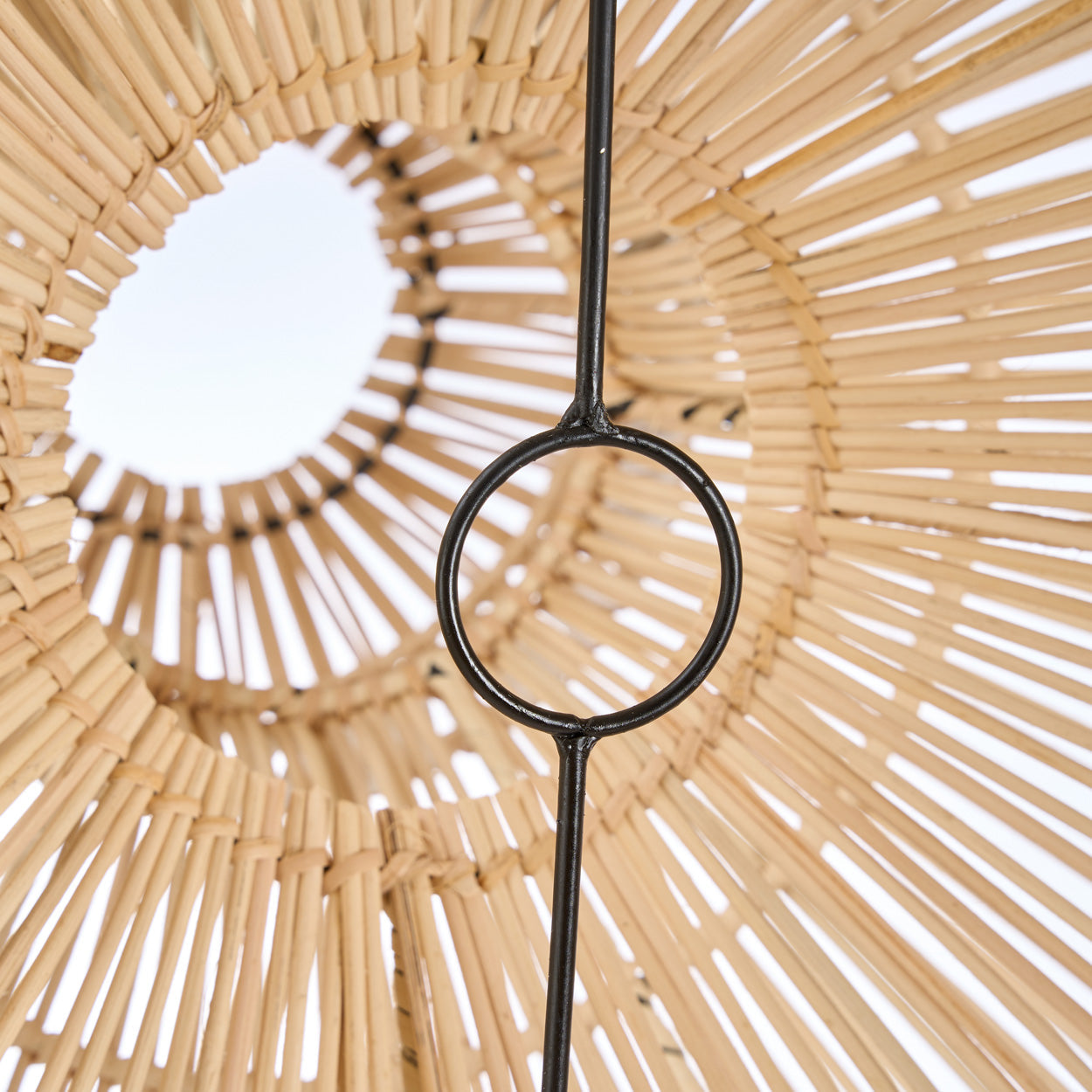 The Matcha Whisk Pendant - Natural, D 82 CM