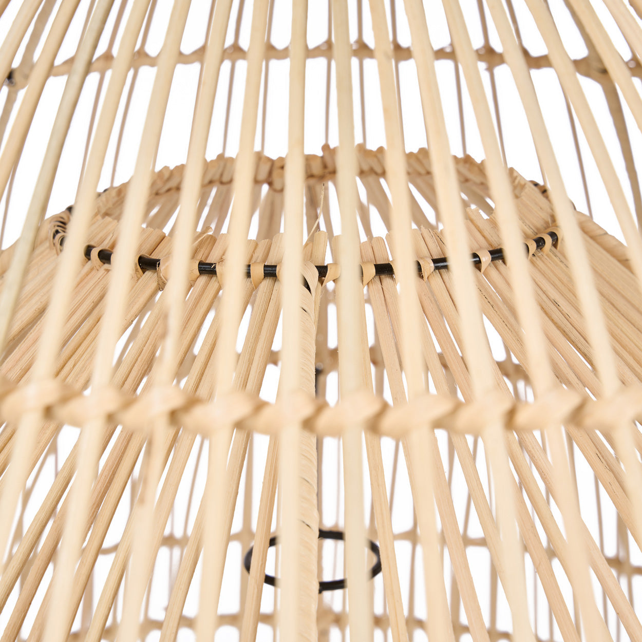 The Matcha Whisk Pendant - Natural, D 82 CM
