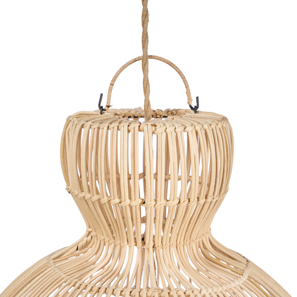 The Matcha Whisk Pendant - Natural, D 50 CM