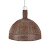 The Dome Pendant - Dark Walnut - XL, 100 x 100, H 84 CM