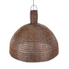The Dome Pendant - Dark Walnut - XL, 100 x 100, H 84 CM
