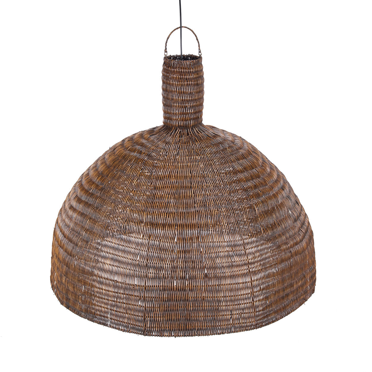 Colonial Pendant Dome - Dark Walnut - XL, 100 x 100, H 84 CM
