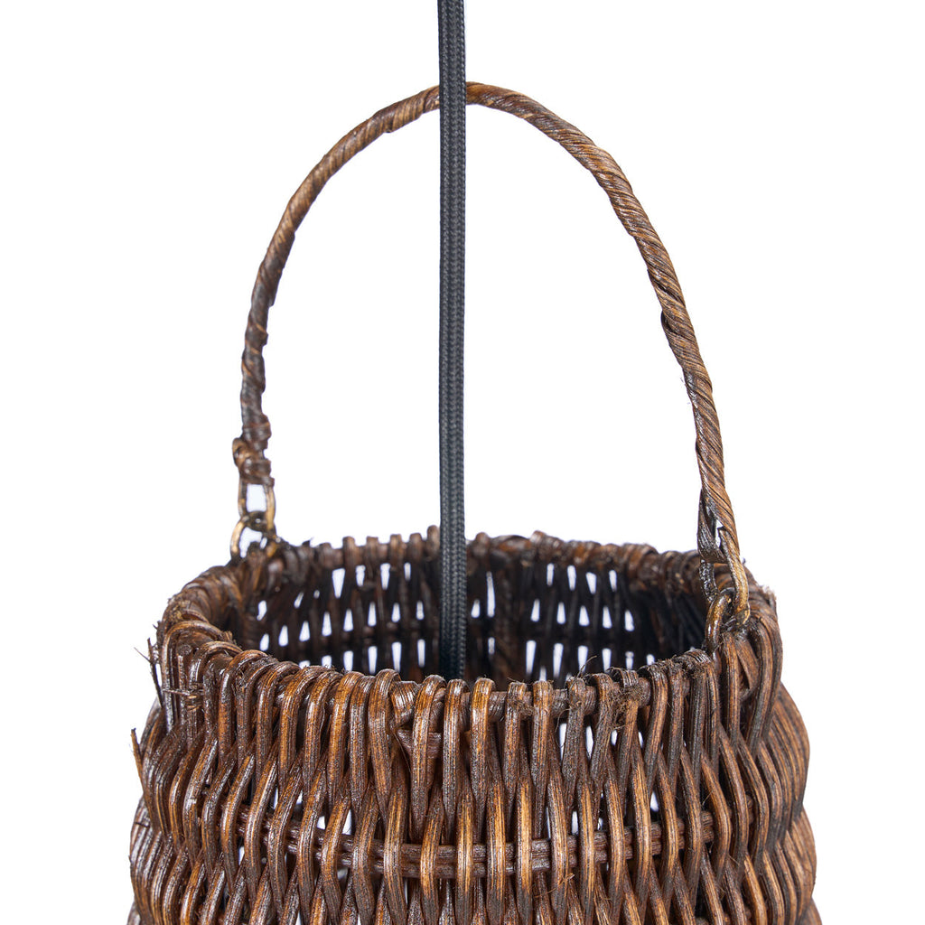 Colonial Pendant Dome - Dark Walnut - XL, 100 x 100, H 84 CM