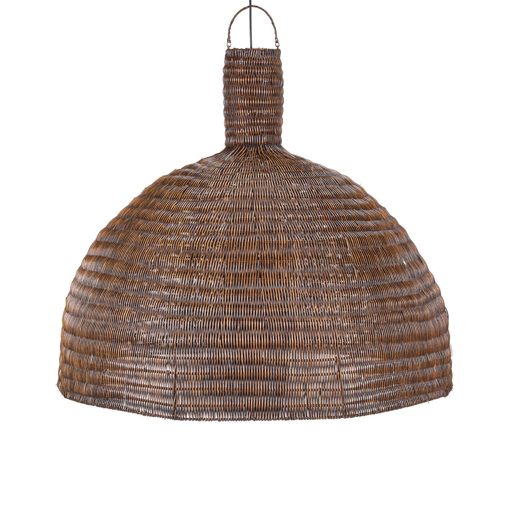 The Dome Pendant - Dark Walnut - XL, 100 x 100, H 84 CM