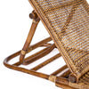 The Rattan Floor Lounger Colonial style - Dark Walnut