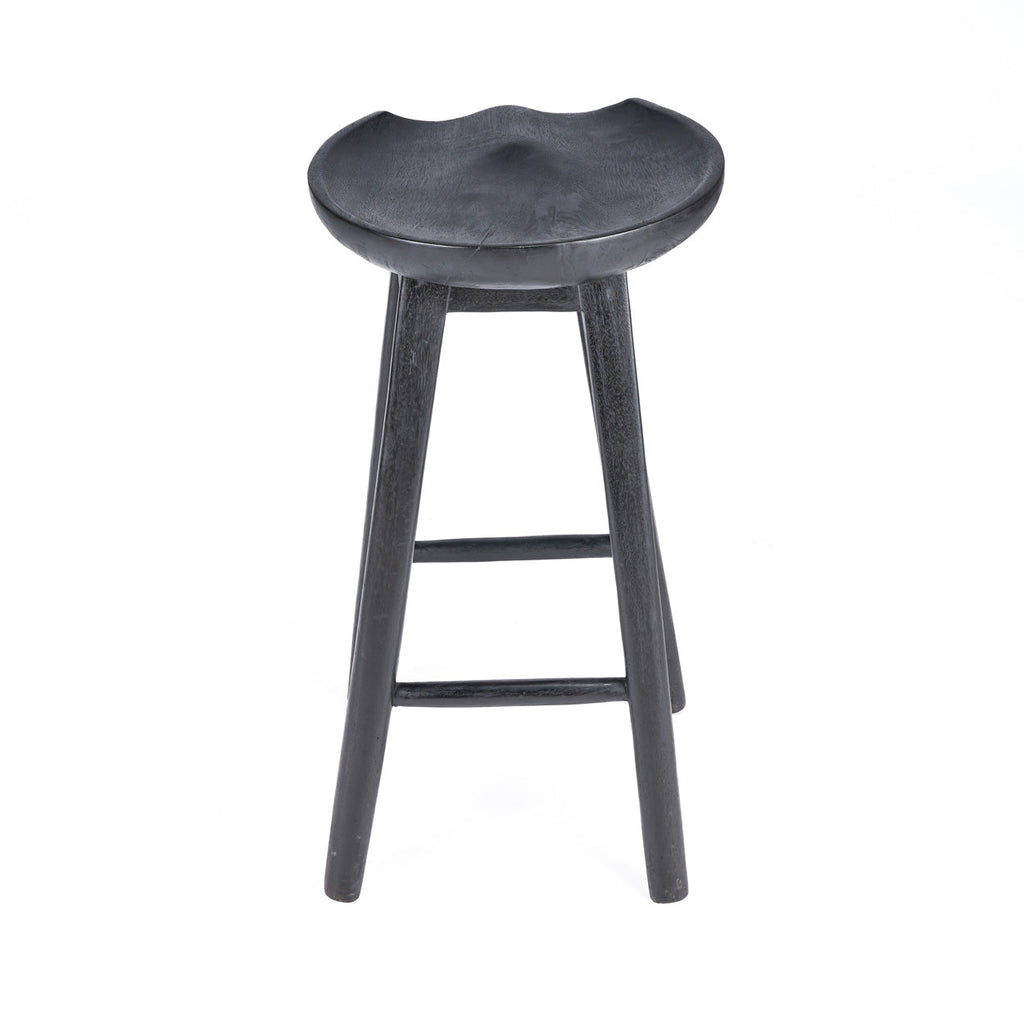 The Burned Tala Bar Stool - Black