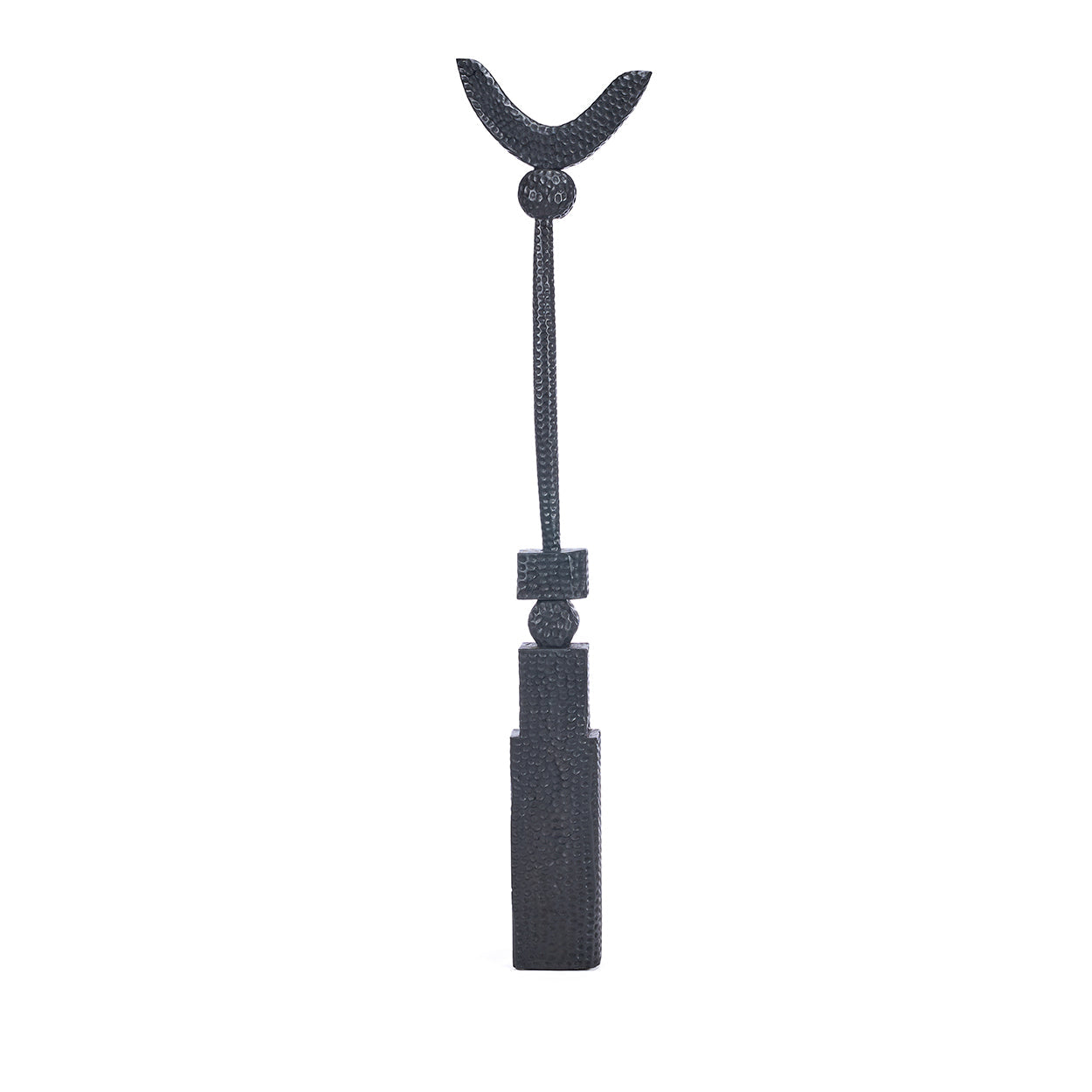 The Totemic Touch Sculptural decoration - Black, H 190 CM