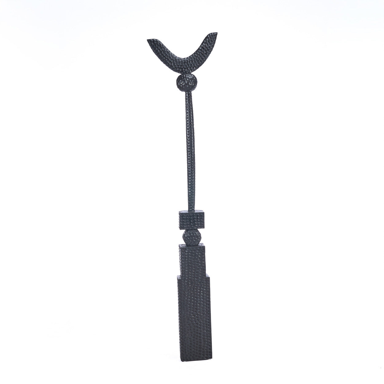 The Totemic Touch Sculptural decoration - Black, H 190 CM