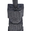 The Totemic Touch Sculptural decoration - Black, H 190 CM