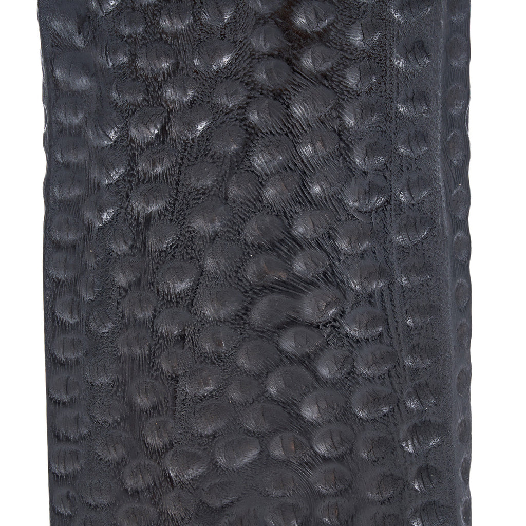 The Totemic Touch Sculptural decoration - Black, H 190 CM