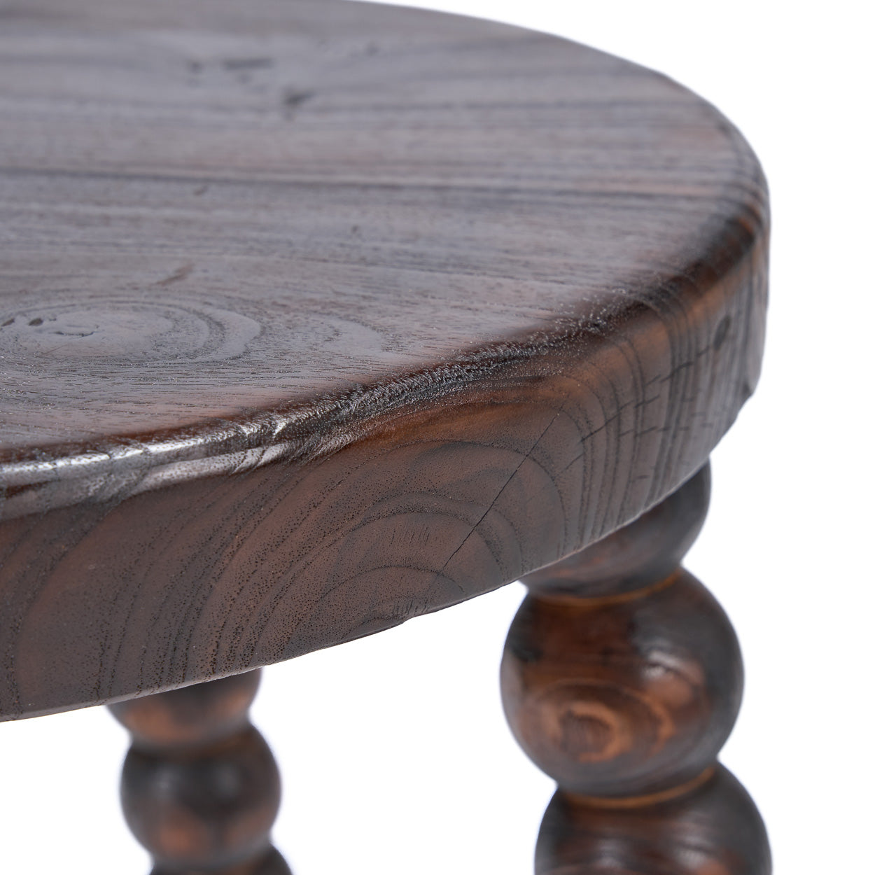 The Dango Stool - Dark Brown, 35 x 35, H 50