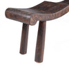 The Lombok Wave Bench - Dark Brown - M
