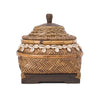 The Treasure Box Colonial Style - Natural Brown, 25 x 25, H 25 CM