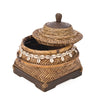 The Treasure Box Colonial Style - Natural Brown, 25 x 25, H 25 CM