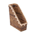 Colonial Organizer Shell Edge  - Natural Brown