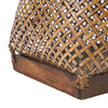 The Koro Colonial Basket - Natural Brown, 33 x 43, H 29 CM