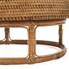 The Rattan Rise Colonial Tray - Natural Brown, 50 CM