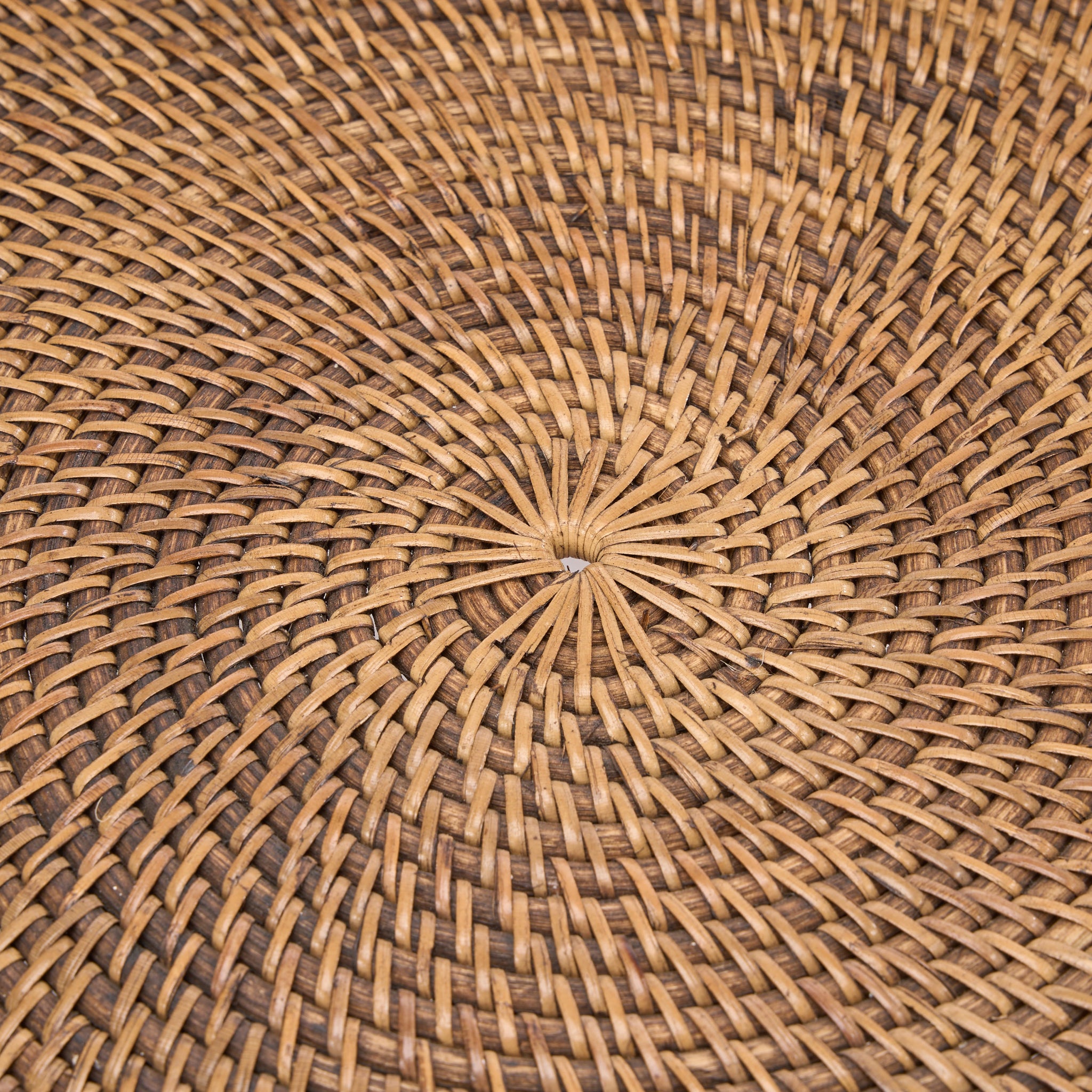 Colonial Tray RISE, Rattan - Natural Brown, 50 CM