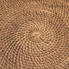 The Rattan Rise Colonial Tray - Natural Brown, 50 CM