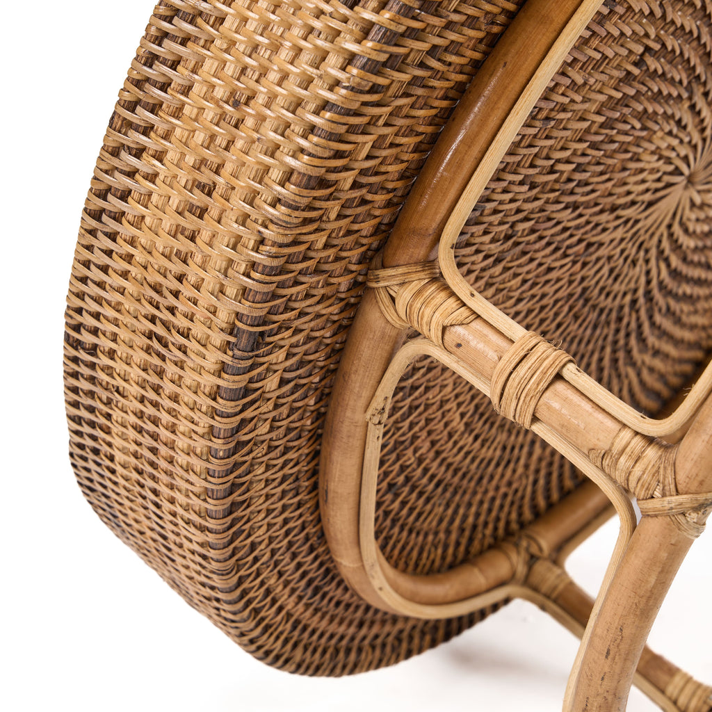 Colonial Tray RISE, Rattan - Natural Brown, 50 CM