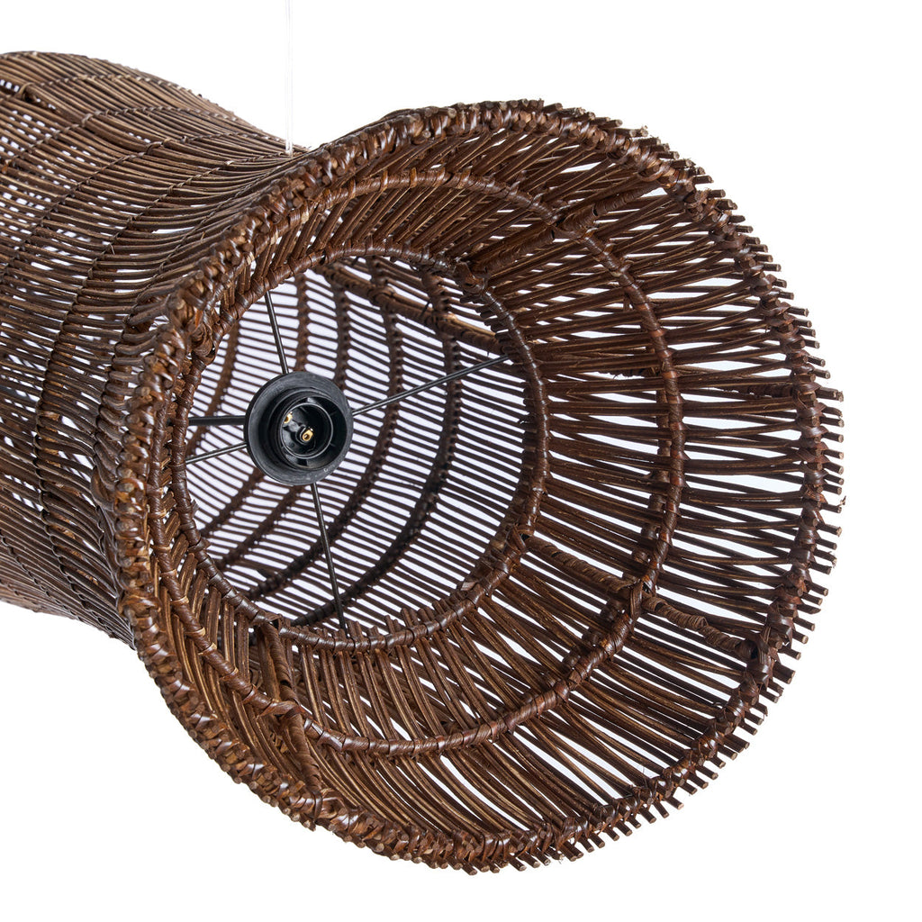 Colonial Pendant, Oasis Tower  - Dark Walnut - XL, 35 x 35, H 102 CM