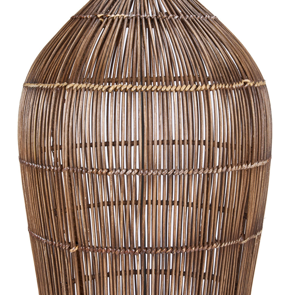 Colonial Pendant, Oasis Tower  - Dark Walnut - XL, 35 x 35, H 102 CM