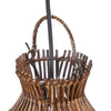 The Desert Gourd Colonial Pendant - Dark Walnut - L, 80 x 80, H 70 CM