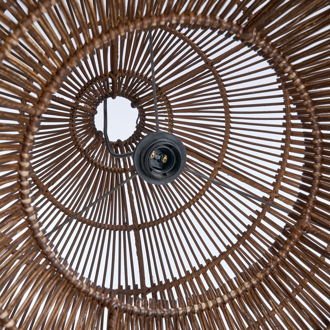 Colonial Pendant, Desert Gourd - Dark Walnut - D 70, H 62 CM