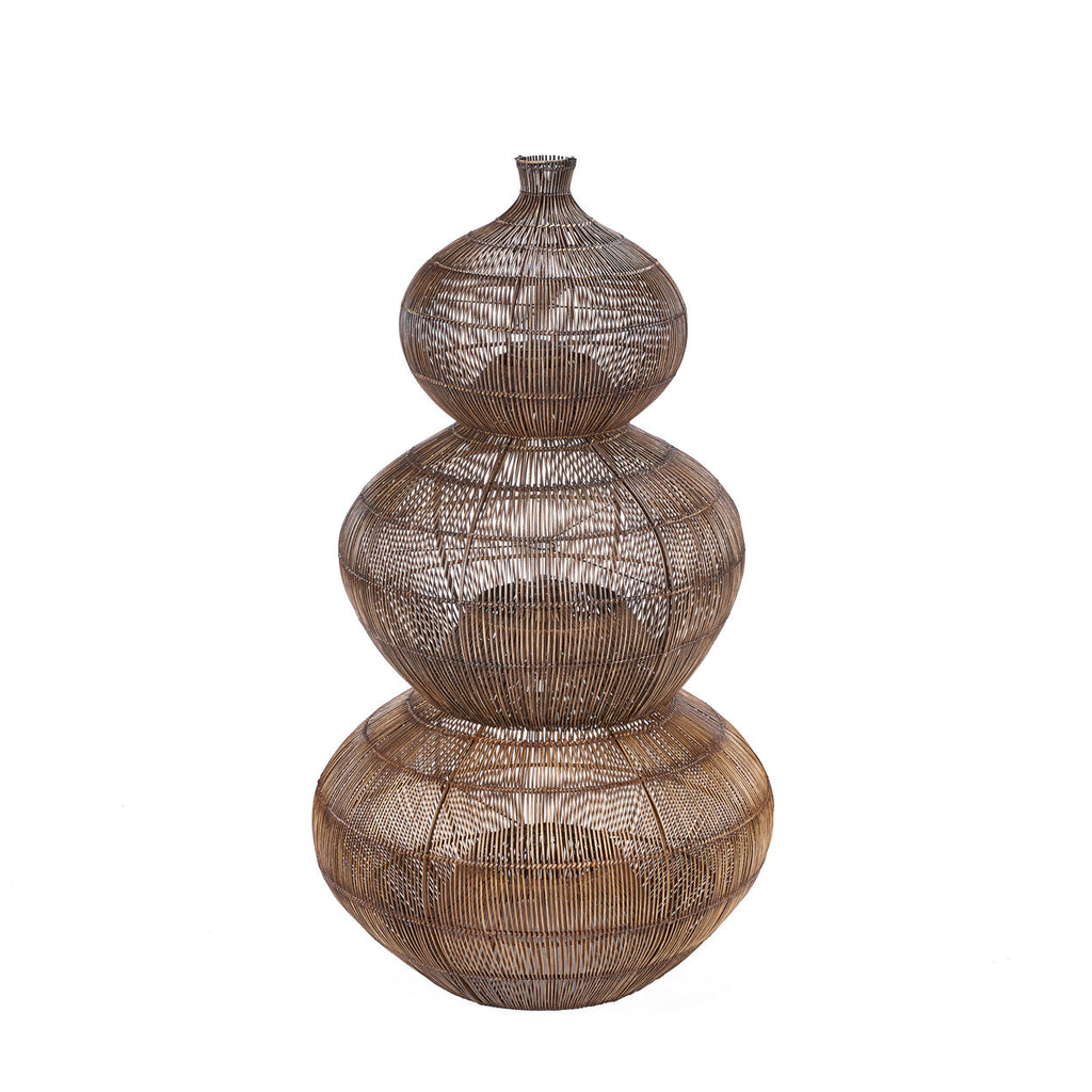Colonial Pendant, Desert Gourd - Dark Walnut - D 70, H 62 CM