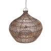 Colonial Pendant, Desert Gourd - Dark Walnut - D 70, H 62 CM