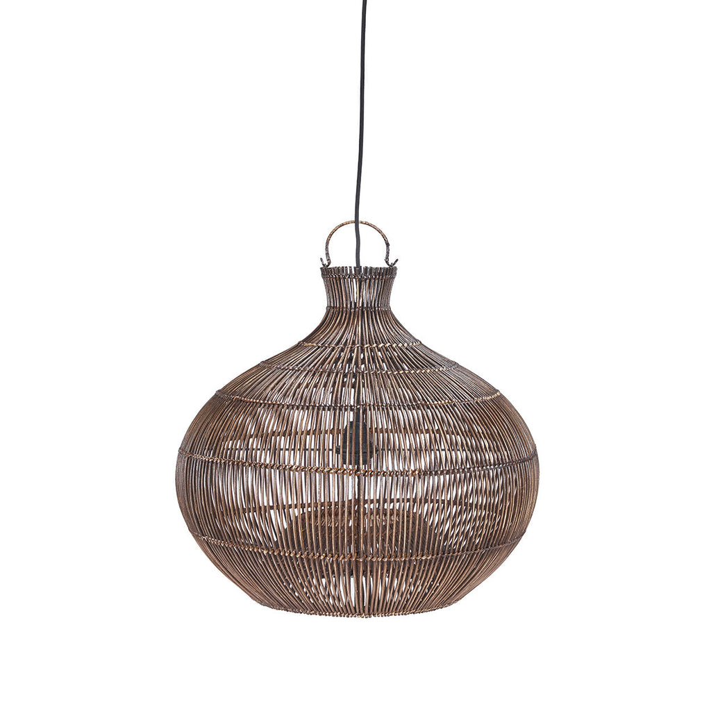 Colonial Pendant, Desert Gourd- Dark Walnut - D 48, H 45 CM