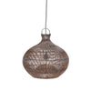 Colonial Pendant, Desert Gourd- Dark Walnut - D 48, H 45 CM