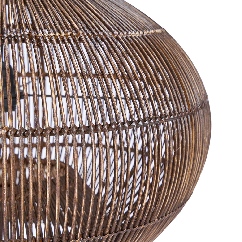 Colonial Pendant, Desert Gourd- Dark Walnut - D 48, H 45 CM