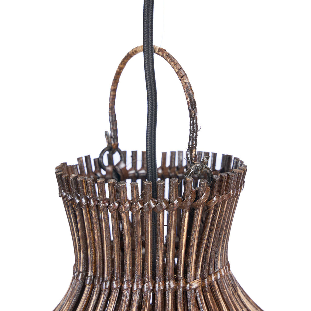 Colonial Pendant, Desert Gourd- Dark Walnut - D 48, H 45 CM