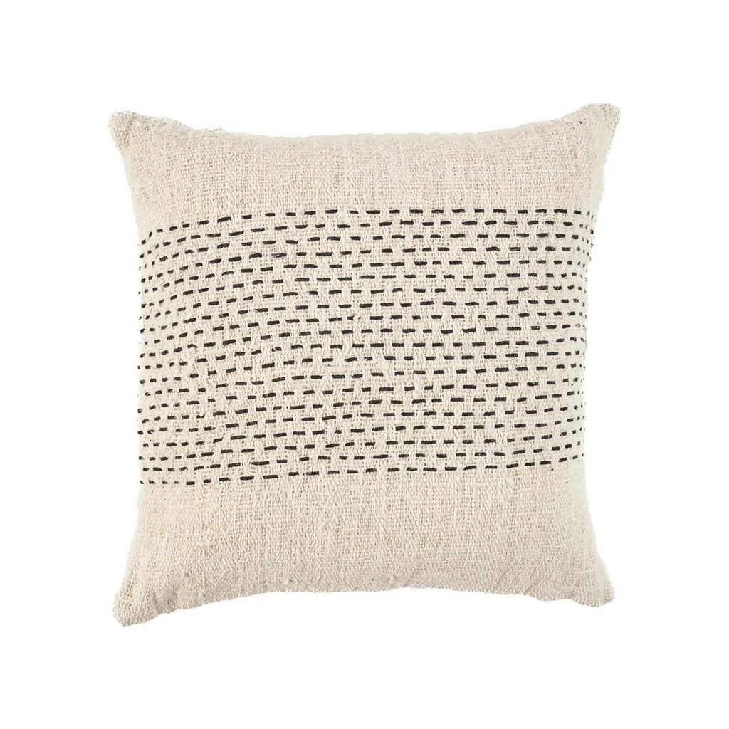 The Misty Cushion Cover - Natural Black, 50 x 50 cm