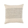 The Misty Cushion Cover - Natural Black, 50 x 50 cm