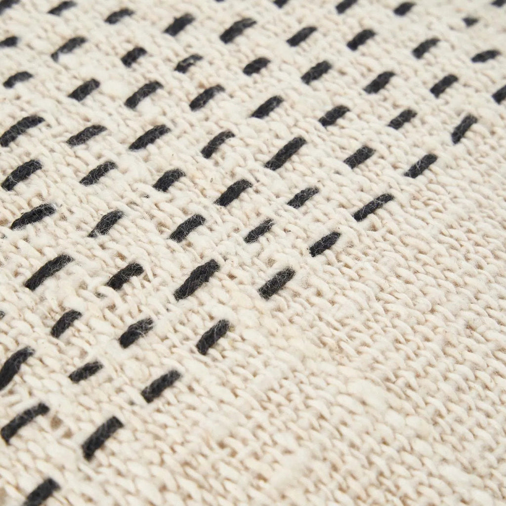 The Misty Cushion Cover - Natural Black, 50 x 50 cm