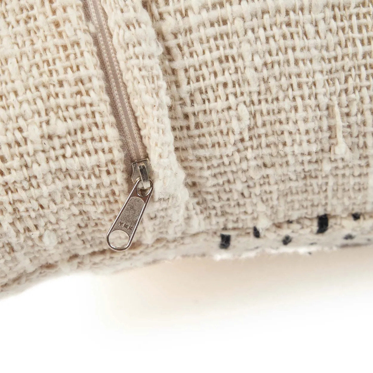 The Misty Cushion Cover - Natural Black, 50 x 50 cm