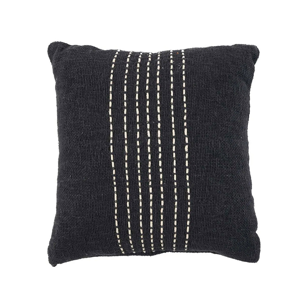 The Drizle Cushion Cover - Black White, 50 x 50 cm
