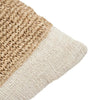 The Raffia Stamp Cushion Cover - Natural, 50 x 50 cm