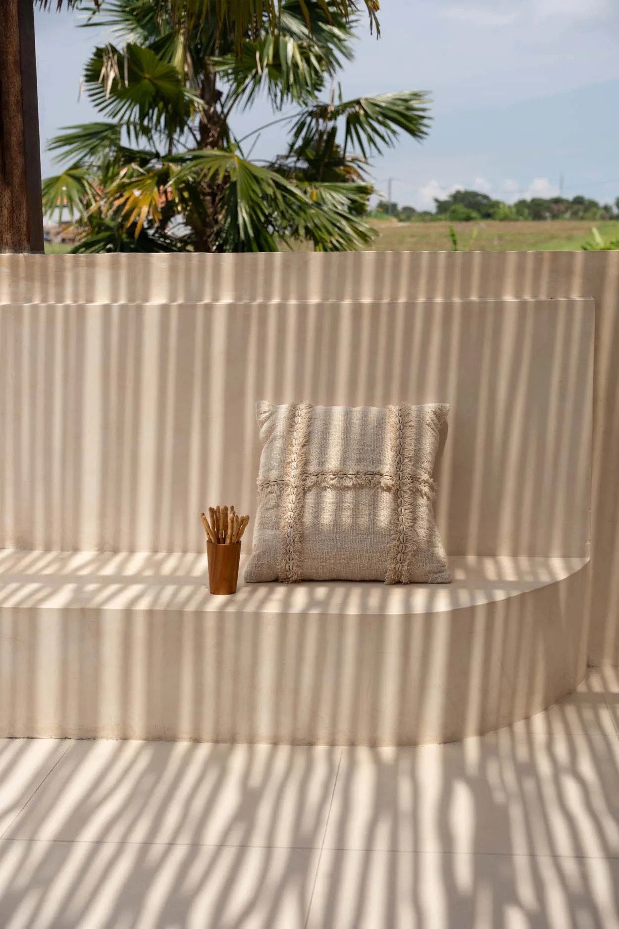 The Nomad Cushion Cover - Natural, 50 x 50 cm