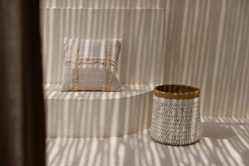 The Nomad Cushion Cover - Natural, 50 x 50 cm