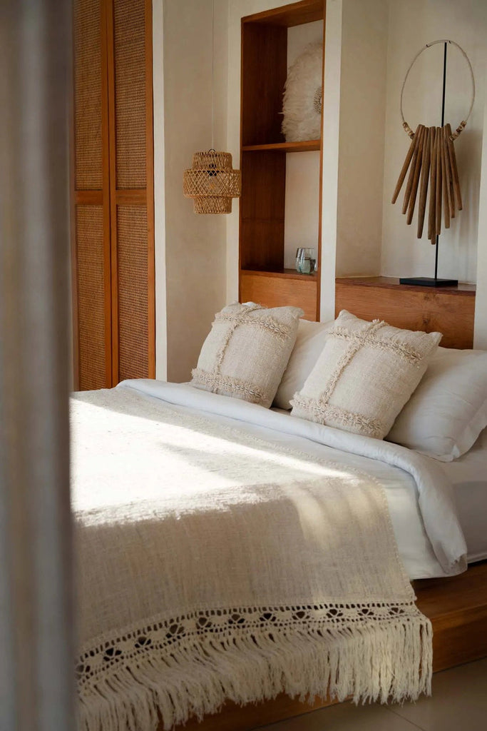 The Nomad Cushion Cover - Natural, 50 x 50 cm