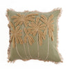 The Tropical Breeze Cushion Cover - Forest Green, 50 x 50 cm