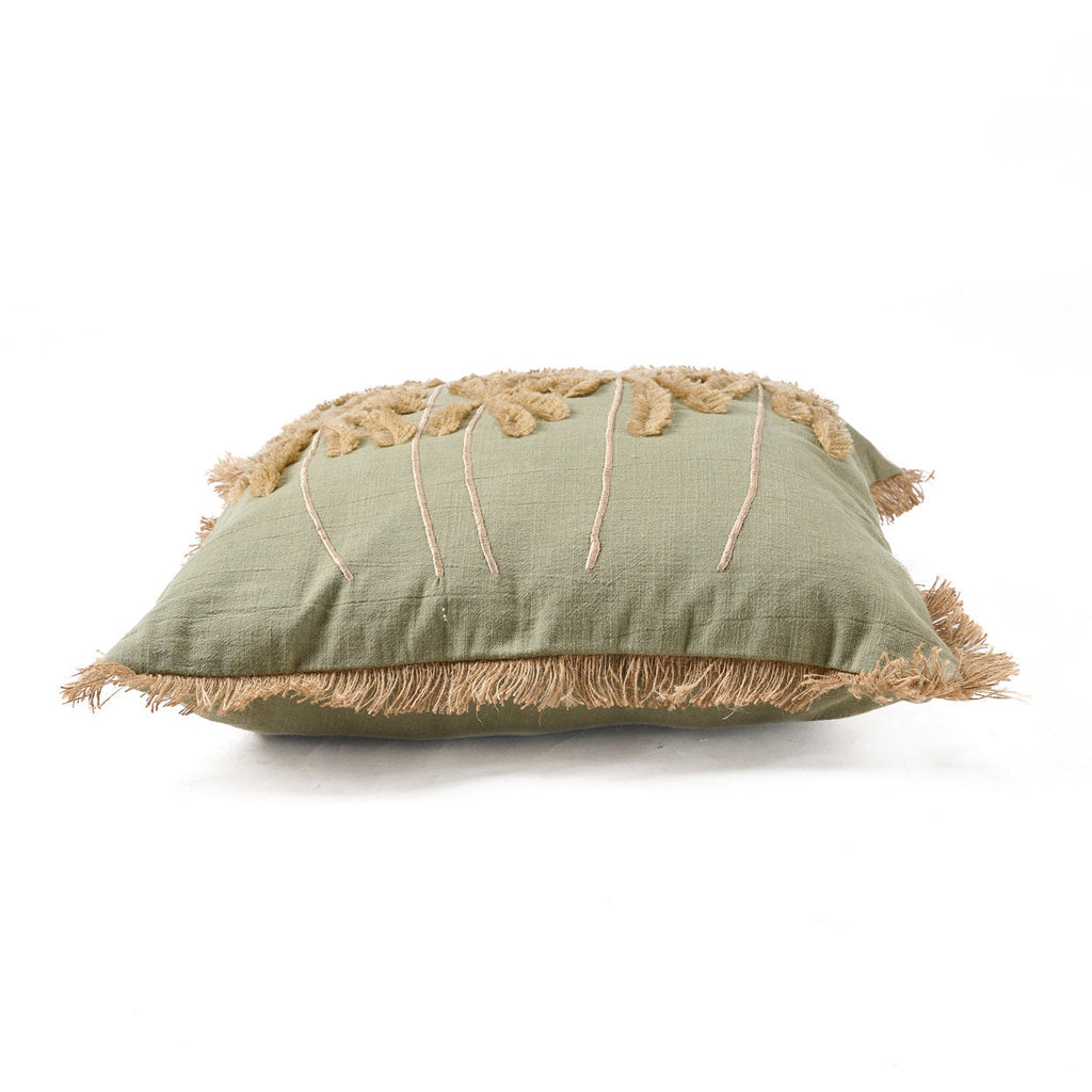 The Tropical Breeze Cushion Cover - Forest Green, 50 x 50 cm